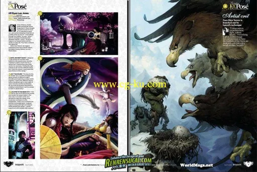 《科幻数字艺术杂志 2012年4月刊》ImagineFX April 2012的图片3