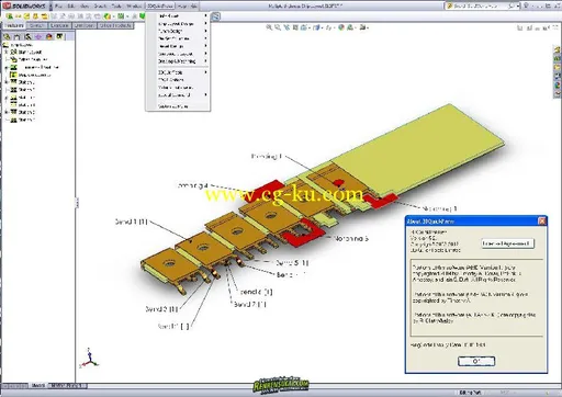 《3DQuickPress5.2.1三维连续冲模设计解决方案32位破解版》3DQuickPress 5.2.1 32bit for SolidWorks 200的图片2