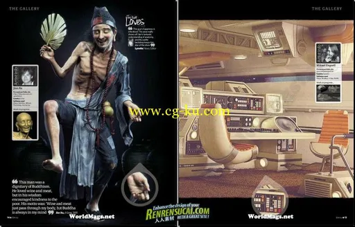 《3D艺术家书籍杂志第40期》3D Artist Issue 40 2012的图片1
