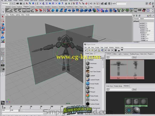 《Maya完整机器人建模动画教程》Simply Maya The Complete Mech Modeling & Animation Project的图片3