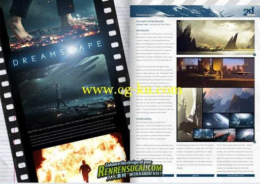 《2DArtist概念艺术设计杂志2012年3月刊总第75期》2DArtist Issue 075 March 2012的图片3