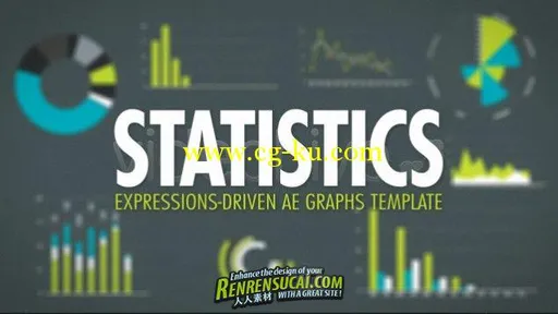 《数据统计主题包合辑 AE模板》Videohive Statistics Theme Pack 1 1723519 After Effects Project的图片1