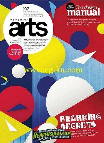 《计算机数字艺术杂志2012年2月刊》Computer Arts February 2012的图片1