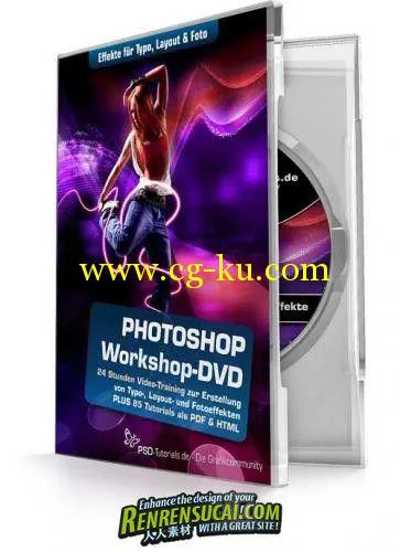 《Photoshop特效包装制作教程》Photoshop Workshop DVD Effekte für Typo Layout und Foto的图片1