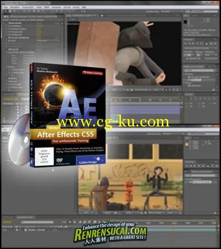 《AE CS5设计教程 麻省理工学院》Adobe After Effects CS5 Das umfassende Training的图片1
