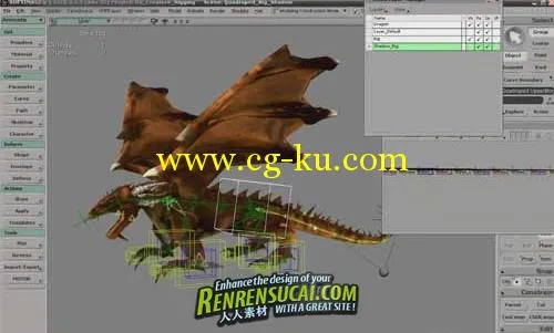 怪物角色绑定教材 Creature Rigging for Source XSI的图片2