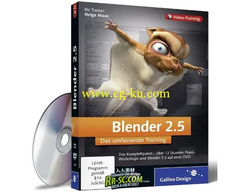 三维建模Blender 2.5教程 Galileo Design Blender 2.5 Das umfassende Training的图片1