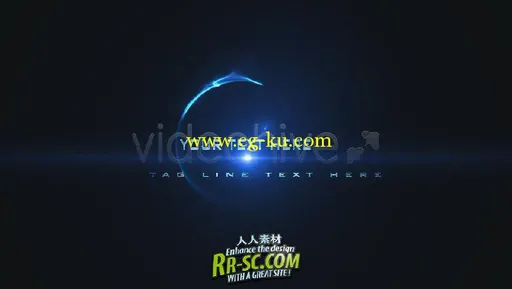 超炫logo演绎 AE片头模板 Videohive - circle form reveal - 1的图片2
