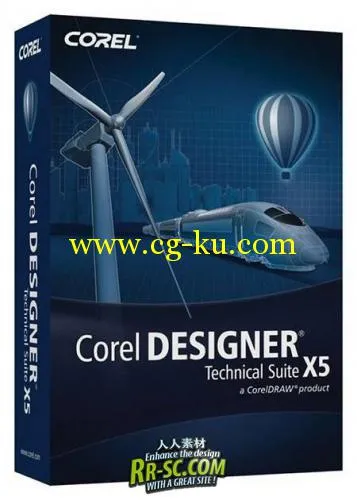 绘图软件 Corel DESIGNER Technical Suite X5 v15.2.0.661的图片1