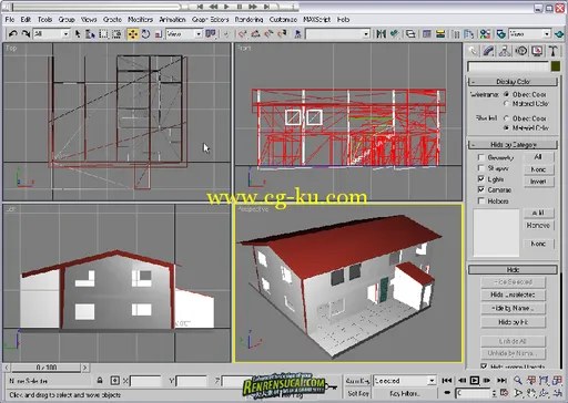 《3DS MAX和VIZ建筑大师训练教程》的图片1