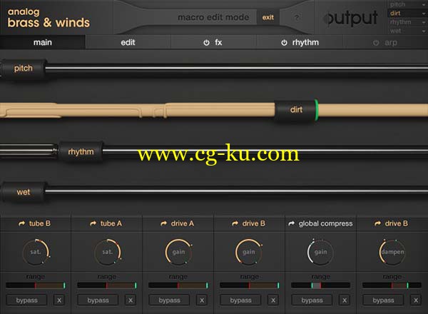 Output Analog Brass and Winds KONTAKT的图片1