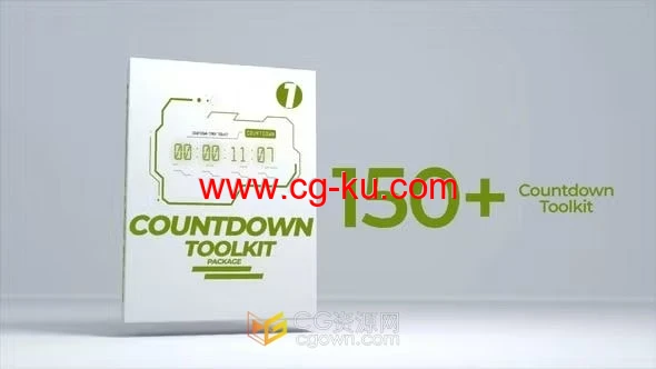 免费下载150多个倒数计时器工具包AE模板的图片1