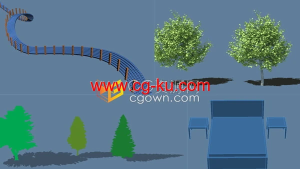 AvizStudio系列3ds Max插件ATiles/ATree3D/ASnapshots/A2DImage/AColorManager/ACustomTool的图片1