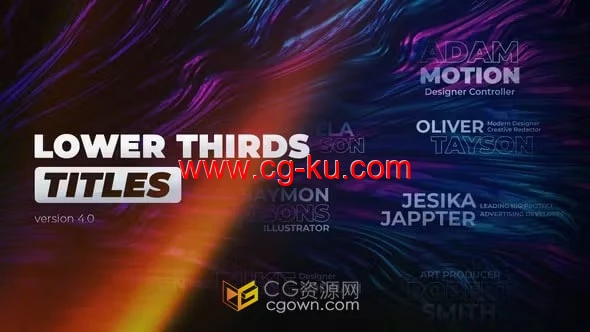 4K分辨率介绍文字标题动画字幕12组设计PR模板的图片1