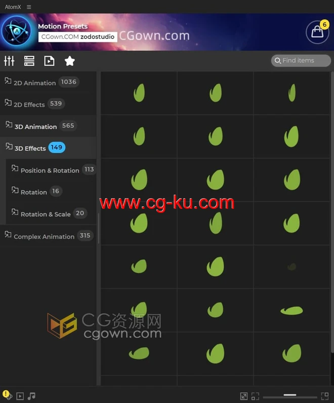 4500 Motion Presets AE脚本动画效果预设包下载的图片2