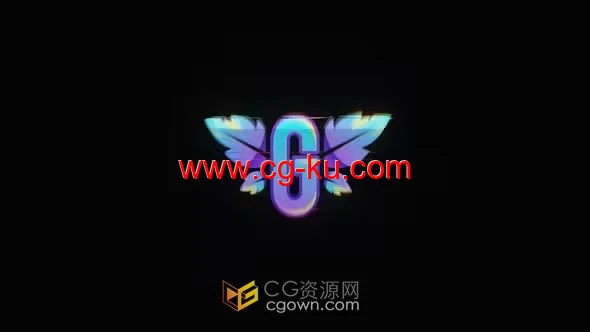 AE模板-未来感科技故障游戏标志Future Glitch Logo的图片1