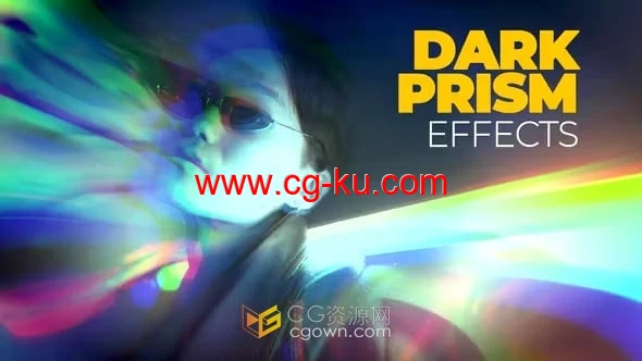 10种暗棱镜效果万花筒般迷幻特效叠加-PR模板的图片1