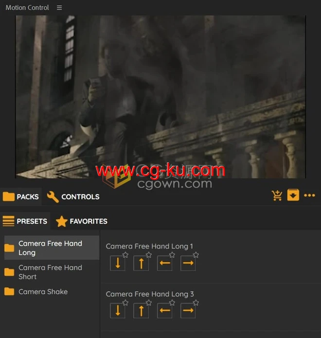 Camera Smoke Transitions AE模板20种烟雾视频特效转场过渡效果的图片1
