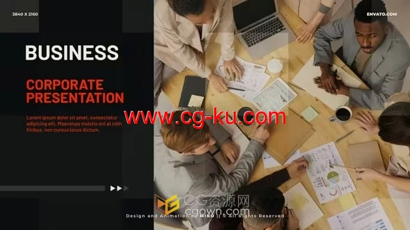 AE与PR模板-数字技术企业宣传片通用型公司机构幻灯片演示的图片1