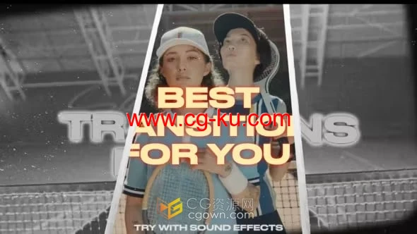 AE模板-20个纸张过渡效果Paper Transitions的图片1