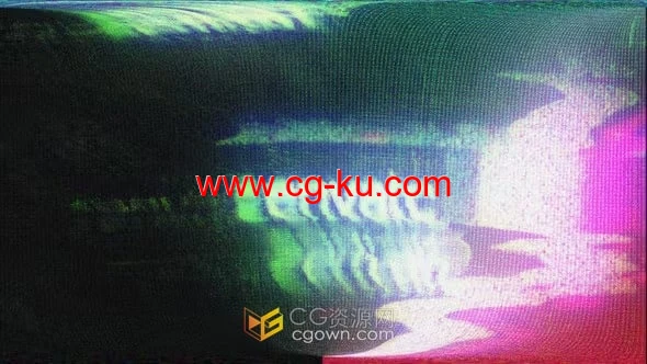 AE模板-快速故障标志动画Glitch Logo的图片1