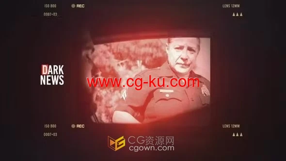 AE模板-事件调查社会新闻电视节目片头流媒体短片和活动视频的图片1