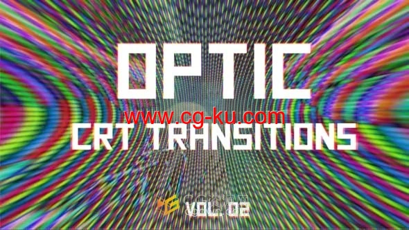 AE模板-CRT光学转场Optic Transitions Vol. 02的图片1