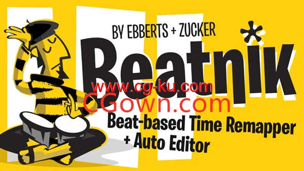 AE脚本Beatnik v1.04自动剪辑根据音乐节奏卡点时间重新映射的图片1