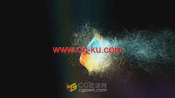 Particular制作粒子特效演绎LOGO动画视频-AE模板的图片1
