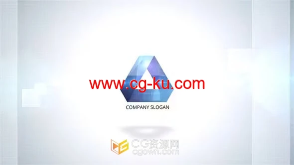 发光闪闪明亮公司LOGO视频片头AE模板下载的图片1