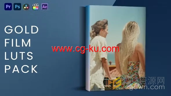 免费下载精美明亮金色质感调色预设Gold Film Luts Pack的图片1