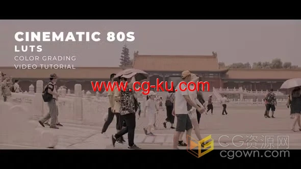 12个电影风格80年代LUT复古vlog色彩校正的图片1