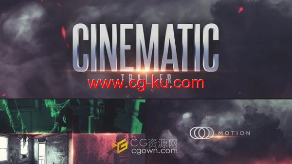 AE模板-动感排版史诗电影预告片Epic Cinematic Trailer的图片1