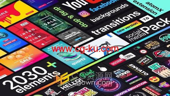 AE/PR扩展脚本汉化版AtomX 3.0.8 附加40多套预设包 AE/PR扩展脚本汉化版AtomX 3.0.8 附加40多套预设包的图片23