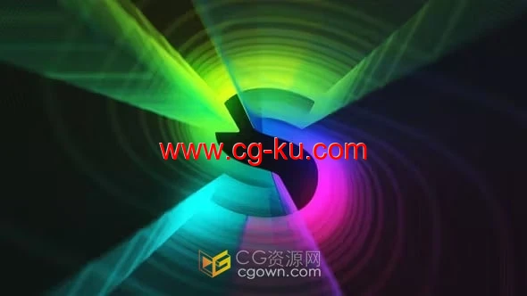 PR模板-隧道光效重叠标志动画片头片尾的图片1