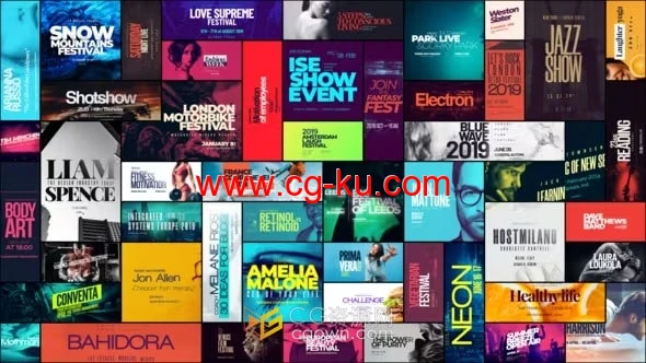 50种新闻标题包装海报免费下载AE模板的图片1