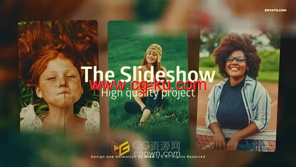 适用各种主题宣传专辑活动照片相册视频AE模板制作的图片1