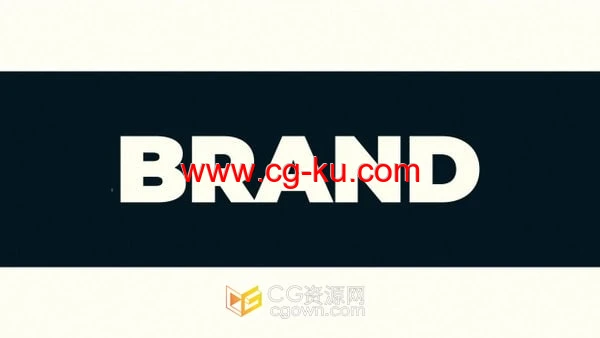 快速节拍感图文视频展示时尚现代动态片头-AE模板的图片1