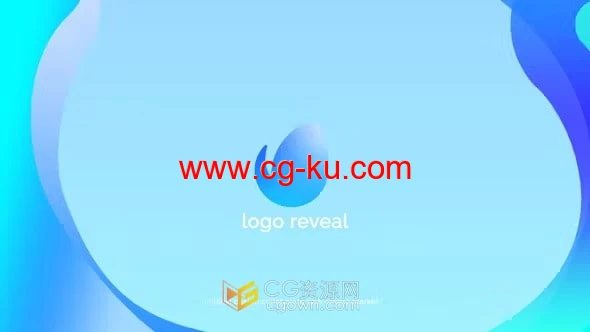 液体标志适合企业开业演示公司活动宣传片-AE模板的图片1