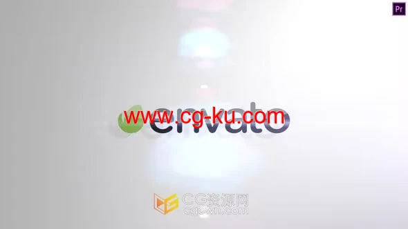 优雅简约的标志动画实用LOGO-PR模板的图片1