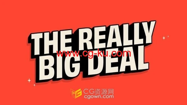 9个有趣的彩色立体标题视频叠加字幕效果-AE模板的图片1