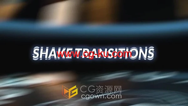 Shake Transitions AE&PR模板30种摇晃抖动画面转场过渡效果的图片1