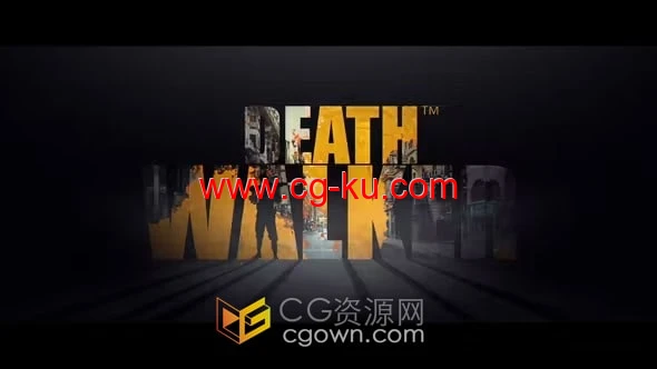 LOGO镂空剪影背光动画视频片头片尾效果-AE模板的图片1