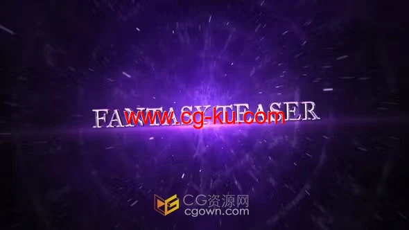 镜头光晕奇幻电影预告片-AE与PR模板的图片1