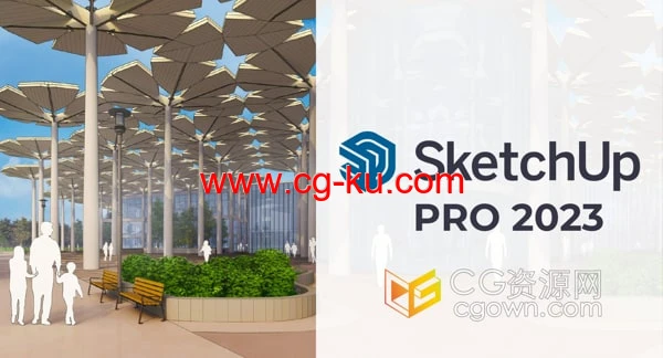 草图大师SketchUp Pro 2023 Build 23.1.319 三维建模软件的图片1