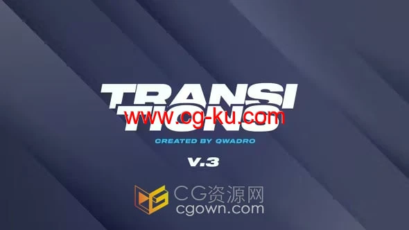 19种时尚分割转场滚动图形过渡-AE视频转场模板的图片1