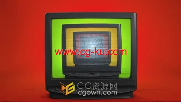 6台不同老旧电视机30个不同场景展示动画视频-AE模板的图片1