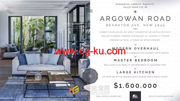 酒店开业或房地产开盘宣传介绍幻灯片动画-AE模板的图片1