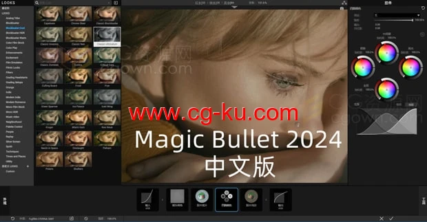 官方中文版本Magic Bullet Suite 2024.0.1 AE/PR插件下载的图片1