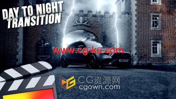 FCPX插件制作能量闪电特效动画Lightning Effect的图片1